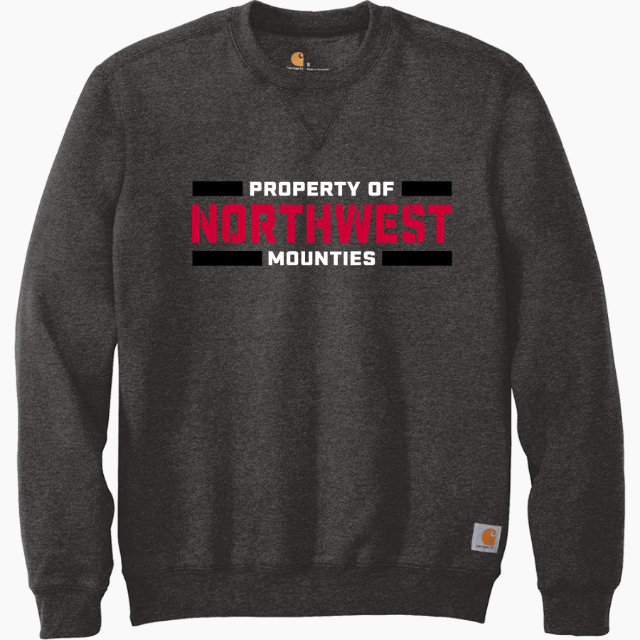 Northwest Mounties Carhartt Men's Midweight Crewneck Sweatshirt
