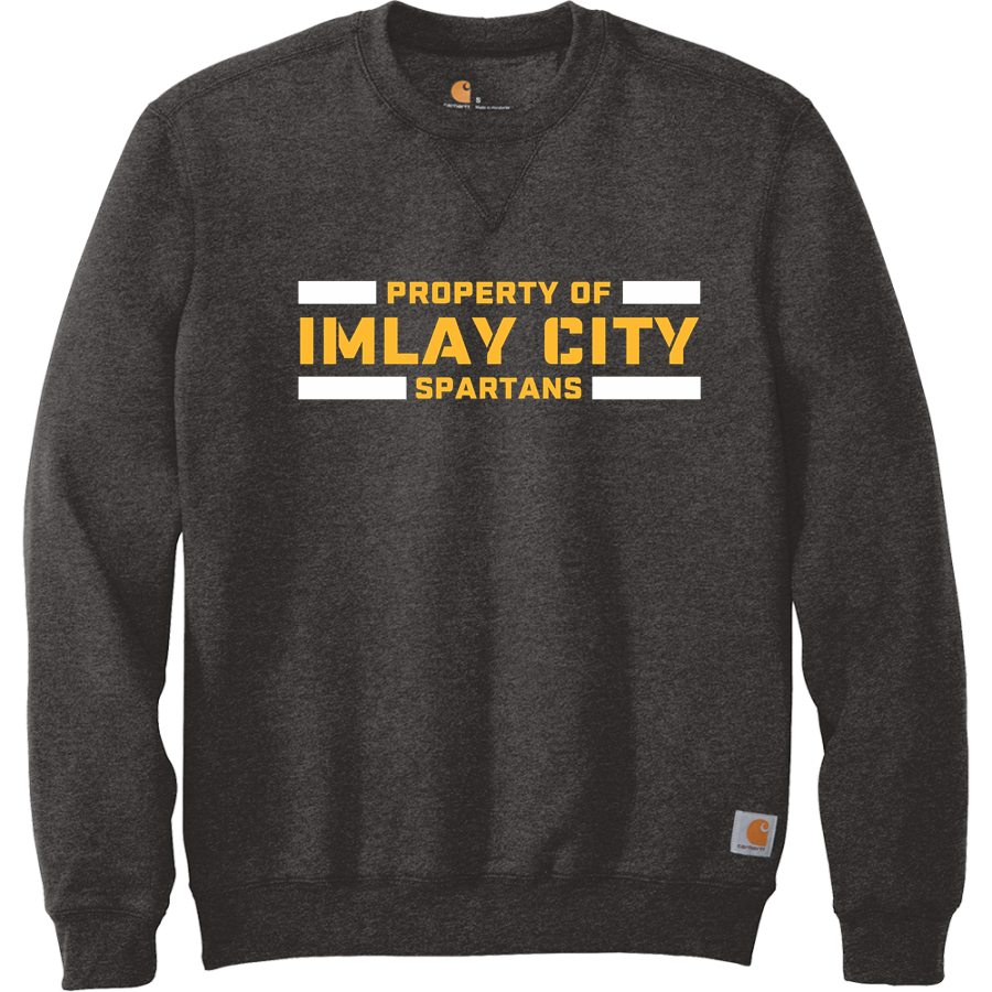 Imlay City Spartans <span class="pdp-name-mascot">Imlay City Spartans</span> Carhartt Men's Midweight Crewneck Sweatshirt