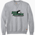 NEW HAMPTON HUSKIES <span class="pdp-name-mascot">NEW HAMPTON SCHOOL HUSKIES</span> Carhartt Men's Midweight Crewneck Sweatshirt Front Thumbnail