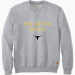 BIG SPRING HIGH SCHOOL STEERS Carhartt Men's Midweight Crewneck Sweatshirt Front Thumbnail