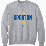 MASON CO CENTRAL HIGH SCHOOL SPARTANS Carhartt Men's Midweight Crewneck Sweatshirt Front Thumbnail