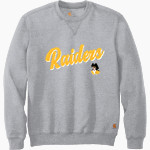 ASHTON-FRANKLIN CENTER H S RAIDERS Carhartt Men's Midweight Crewneck Sweatshirt Front Thumbnail