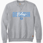 GIG HARBOR HIGH SCHOOL TIDES <span class="pdp-name-mascot">GIG HARBOR TIDES</span> Carhartt Men's Midweight Crewneck Sweatshirt Front Thumbnail