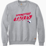 SPRINGSTEAD HIGH SCHOOL EAGLES <span class="pdp-name-mascot">SPRINGSTEAD EAGLES</span> Carhartt Men's Midweight Crewneck Sweatshirt Front Thumbnail