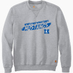 Mothers Of Mount Markham Students Mustangs Carhartt Men's Midweight Crewneck Sweatshirt Front Thumbnail