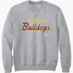 LOS MOLINOS HIGH SCHOOL BULLDOGS Carhartt Men's Midweight Crewneck Sweatshirt Front Thumbnail