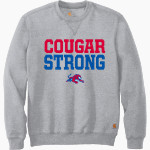 WEST HELENA CENTRAL HIGH SCHOOL COUGARS Carhartt Men's Midweight Crewneck Sweatshirt Front Thumbnail