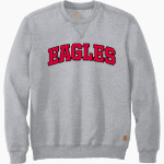 Argyle Intermediate Eagles Carhartt Men's Midweight Crewneck Sweatshirt Front Thumbnail