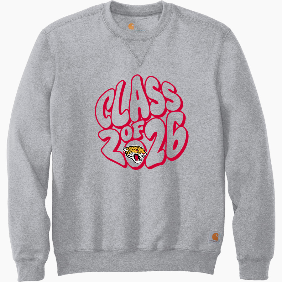 PORT ST LUCIE HIGH SCHOOL JAGUARS Carhartt Men's Midweight Crewneck Sweatshirt