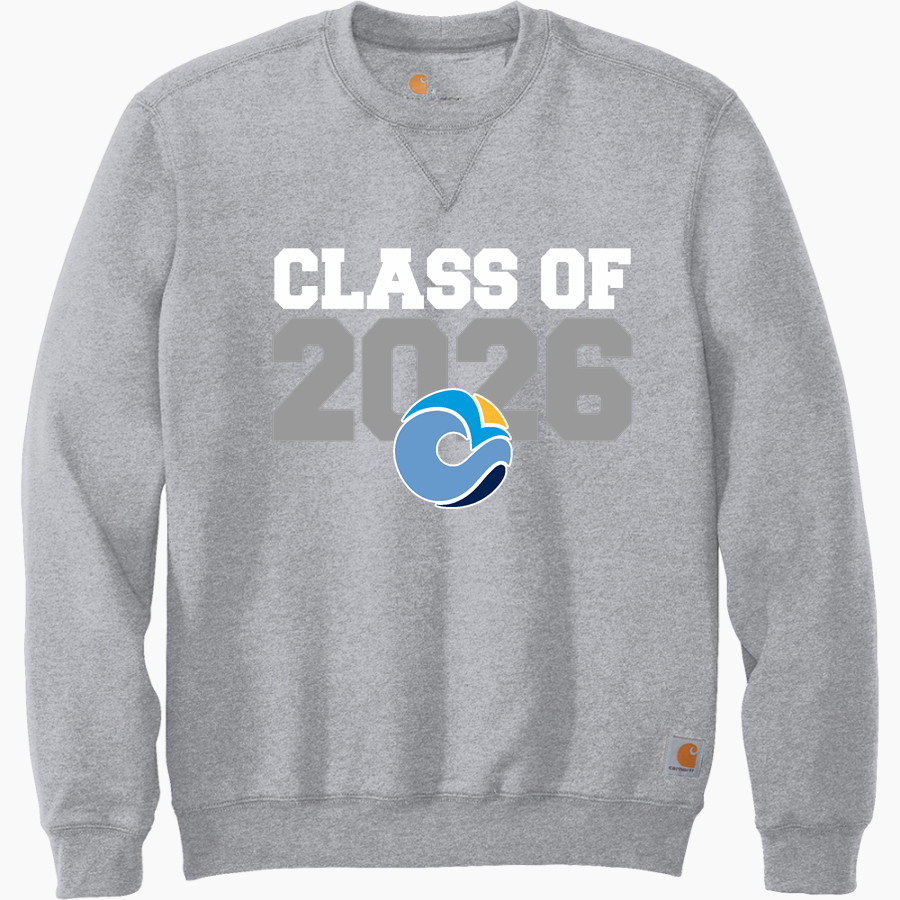OCEANSIDE UNIFIED OCEANSIDE UNIFIED <span class="pdp-name-mascot">OCEANSIDE UNIFIED SCHOOL DISTRICT</span> Carhartt Men's Midweight Crewneck Sweatshirt