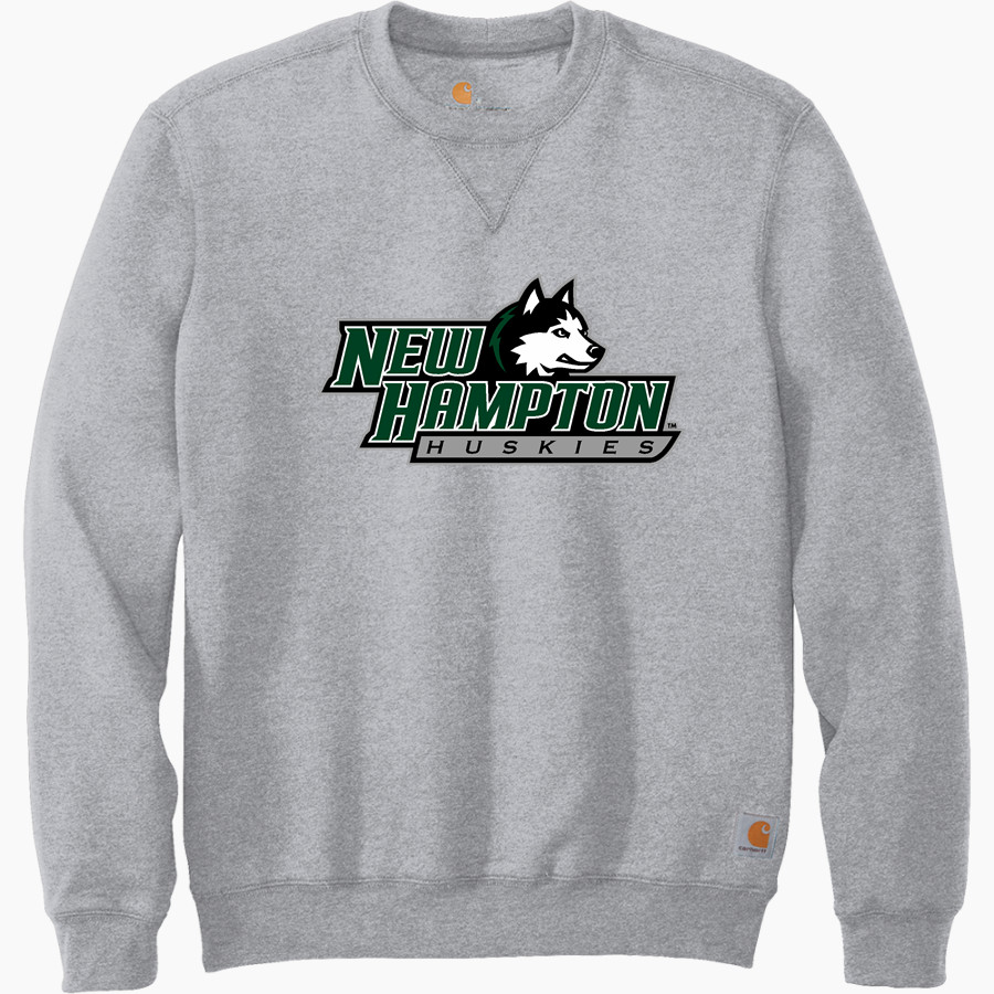 NEW HAMPTON HUSKIES <span class="pdp-name-mascot">NEW HAMPTON SCHOOL HUSKIES</span> Carhartt Men's Midweight Crewneck Sweatshirt