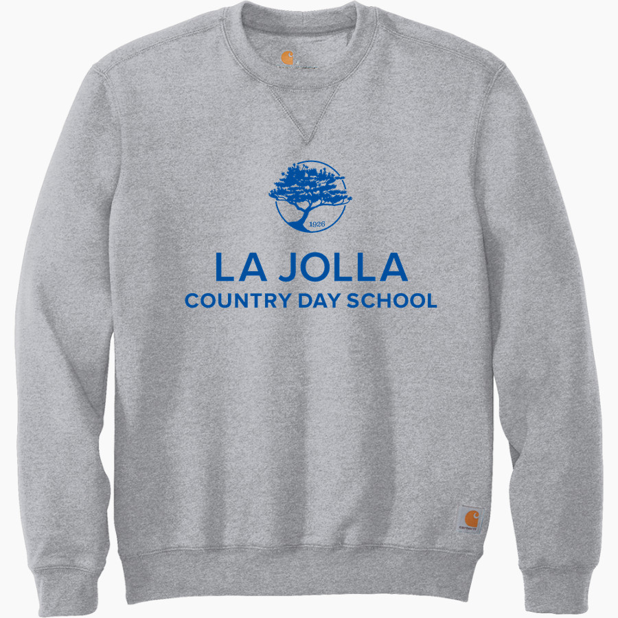 LA JOLLA COUNTRY DAY SCHOOL <span class="pdp-name-mascot">LA JOLLA TORREYS</span> Carhartt Men's Midweight Crewneck Sweatshirt