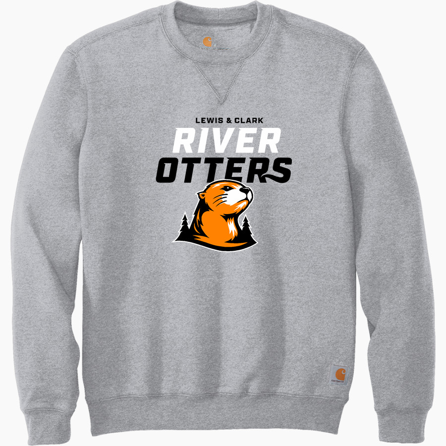 Lewis & Clark College The Official Online Store Carhartt Men's Midweight Crewneck Sweatshirt