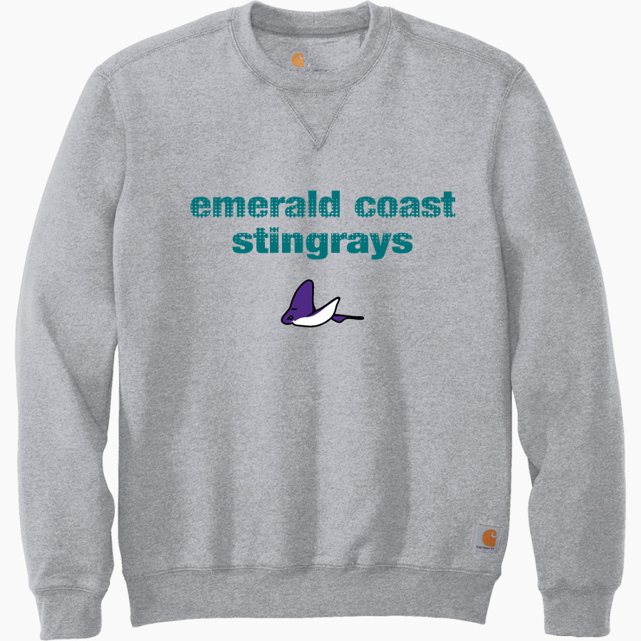 Emerald Coast Stingrays <span class="pdp-name-mascot">Emerald Coast Stingrays</span> Carhartt Men's Midweight Crewneck Sweatshirt