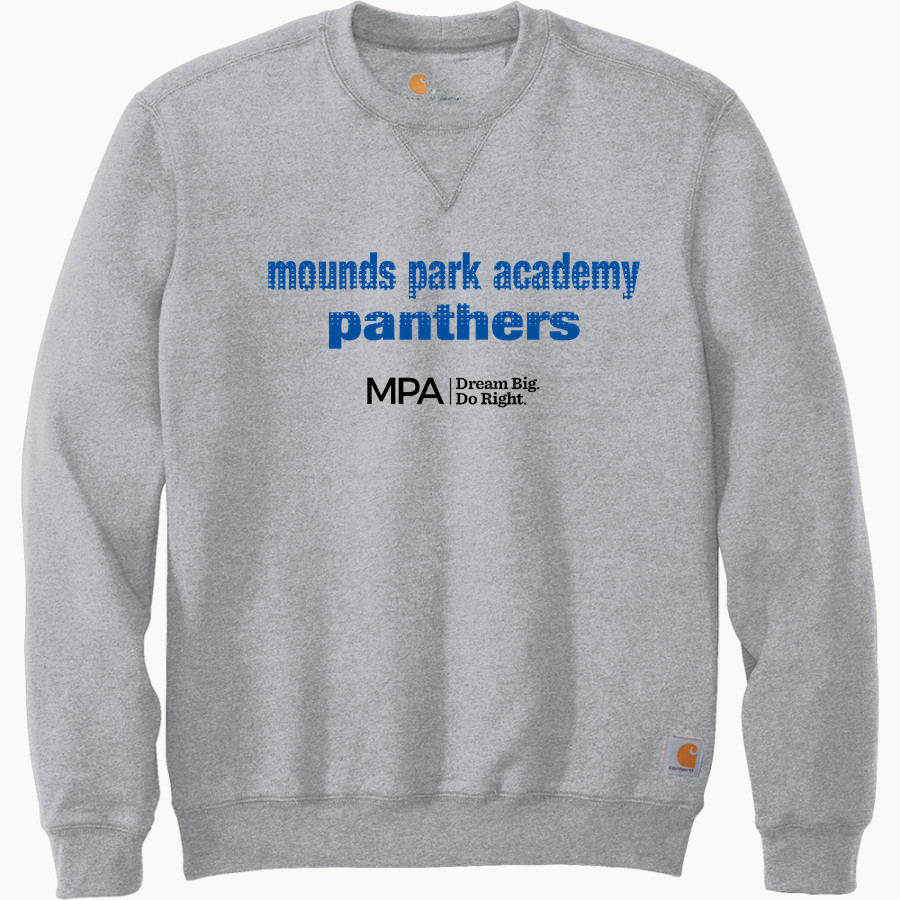 Mounds Park Academy Panthers <span class="pdp-name-mascot">Mounds Park Panthers</span> Carhartt Men's Midweight Crewneck Sweatshirt