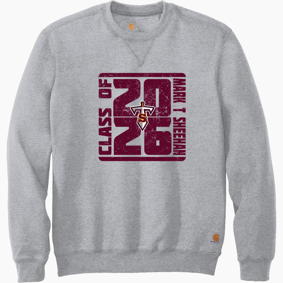 MARK T SHEEHAN HIGH SCHOOL TITANS Carhartt Men's Midweight Crewneck Sweatshirt