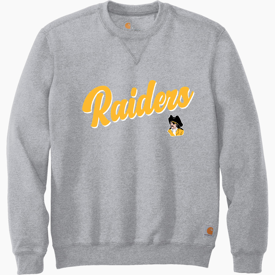 ASHTON-FRANKLIN CENTER H S RAIDERS Carhartt Men's Midweight Crewneck Sweatshirt
