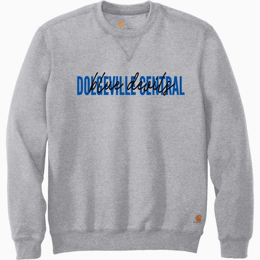 Dolgeville Central Blue Devils <span class="pdp-name-mascot">Dolgeville Central Blue Devils</span> Carhartt Men's Midweight Crewneck Sweatshirt