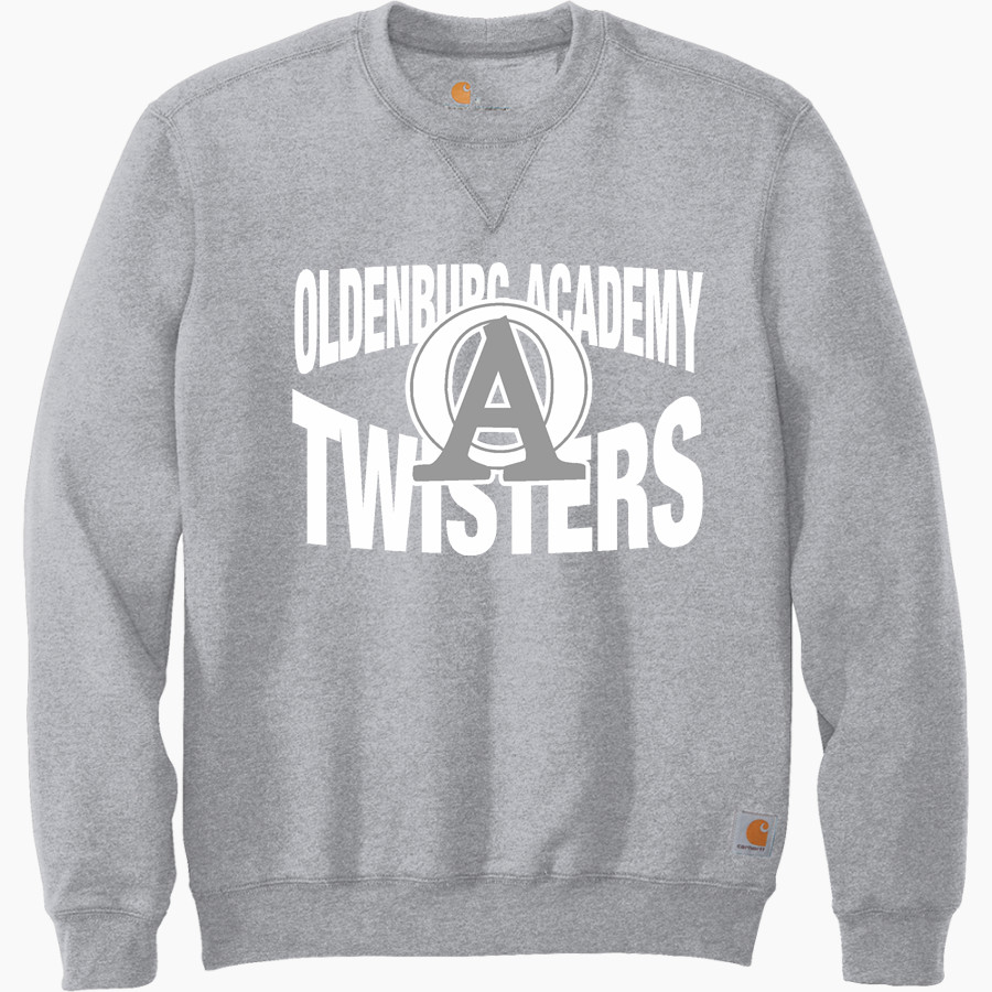 OLDENBURG ACADEMY TWISTERS <span class="pdp-name-mascot">OLDENBURG ACADEMY TWISTERS</span> Carhartt Men's Midweight Crewneck Sweatshirt