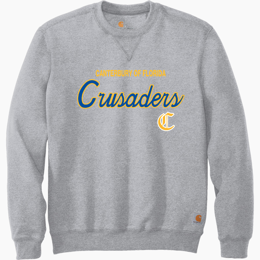 CANTERBURY SCHOOL OF FLORIDA CRUSADERS <span class="pdp-name-mascot">CANTERBURY OF FLORIDA CRUSADERS</span> Carhartt Men's Midweight Crewneck Sweatshirt