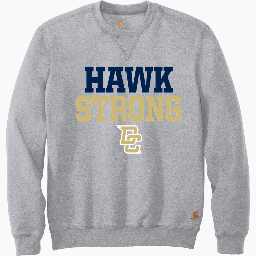 Decatur Central Hawks <span class="pdp-name-mascot">Decatur Central Hawks</span> Carhartt Men's Midweight Crewneck Sweatshirt