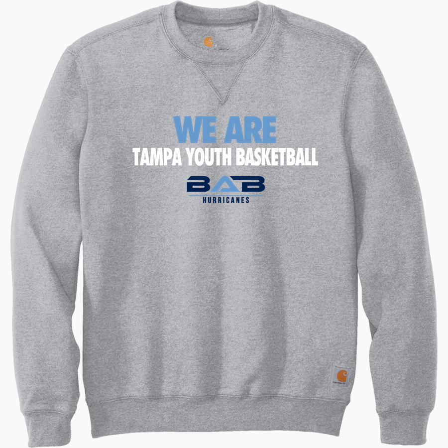 Tampa Youth Basketball Association Carhartt Men's Midweight Crewneck Sweatshirt