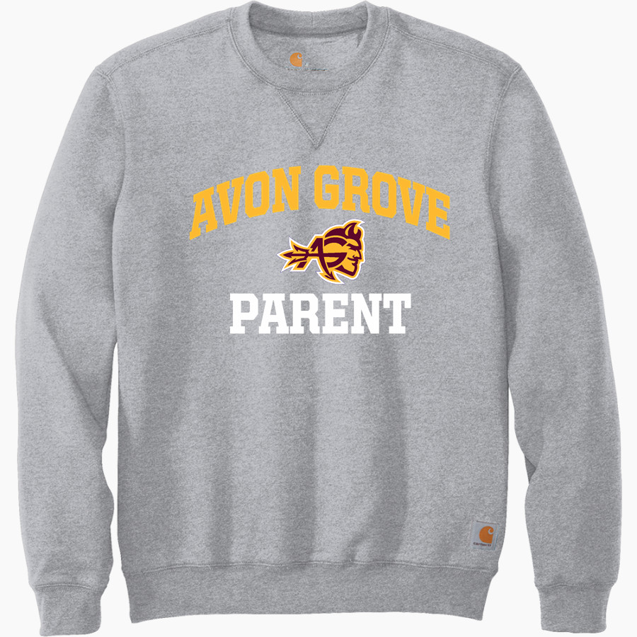 Avon Grove Red Devils <span class="pdp-name-mascot">Avon Grove Red Devils</span> Carhartt Men's Midweight Crewneck Sweatshirt