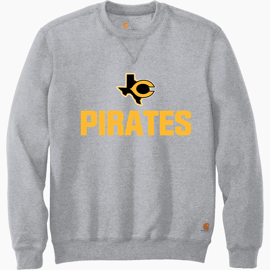 CRANDALL HIGH SCHOOL PIRATES Carhartt Men's Midweight Crewneck Sweatshirt