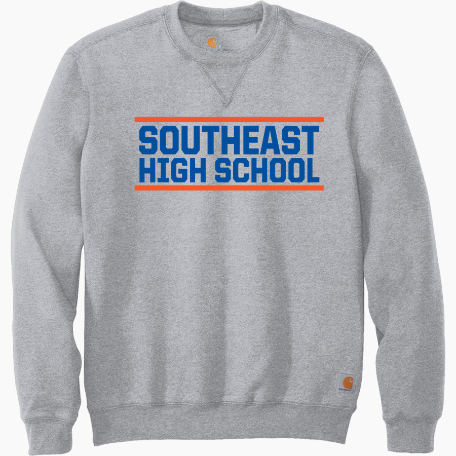 SOUTHEAST HIGH SCHOOL SEMINOLES <span class="pdp-name-mascot">SOUTHEAST SEMINOLES</span> Carhartt Men's Midweight Crewneck Sweatshirt