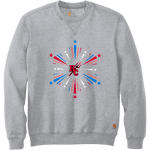 HINSDALE CENTRAL HIGH SCHOOL RED DEVILS <span class="pdp-name-mascot">HINSDALE CENTRAL RED DEVILS</span> Carhartt Men's Midweight Crewneck Sweatshirt Front Thumbnail