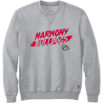 Harmony Bulldogs <span class="pdp-name-mascot">Harmony Bulldogs</span> Carhartt Men's Midweight Crewneck Sweatshirt Front Thumbnail