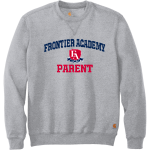 Frontier Academy Wolverines <span class="pdp-name-mascot">Frontier Academy Wolverines</span> Carhartt Men's Midweight Crewneck Sweatshirt Front Thumbnail