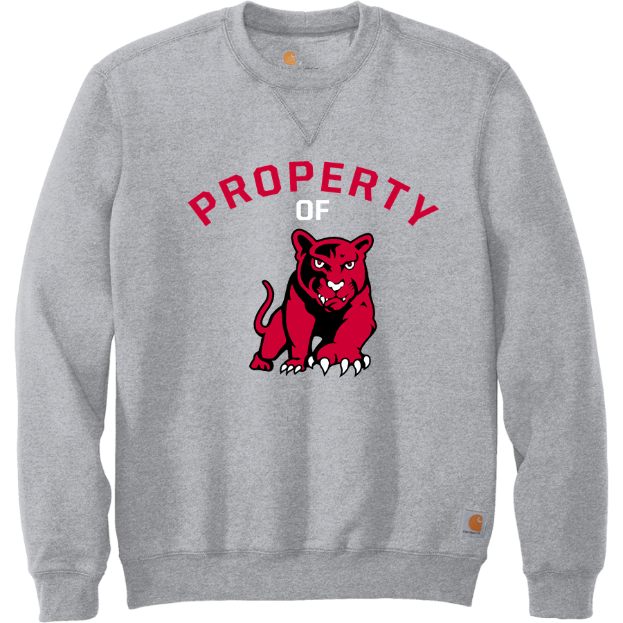 Frisch Cougars <span class="pdp-name-mascot">Frisch Cougars</span> Carhartt Men's Midweight Crewneck Sweatshirt
