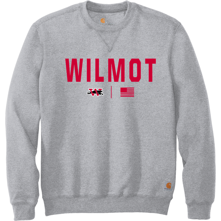 WILMOT UNION HIGH SCHOOL PANTHERS <span class="pdp-name-mascot">WILMOT PANTHERS</span> Carhartt Men's Midweight Crewneck Sweatshirt