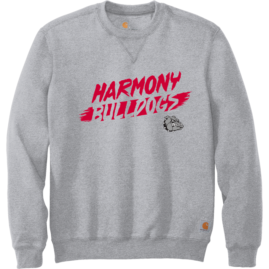 Harmony Bulldogs <span class="pdp-name-mascot">Harmony Bulldogs</span> Carhartt Men's Midweight Crewneck Sweatshirt