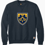St. Scholastica Saints <span class="pdp-name-mascot">College of St. Scholastica Saints</span> Carhartt Men's Midweight Crewneck Sweatshirt Front Thumbnail