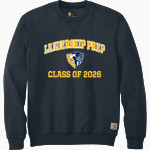 Leadership Prep Lions <span class="pdp-name-mascot">Leadership Prep School Lions</span> Carhartt Men's Midweight Crewneck Sweatshirt Front Thumbnail