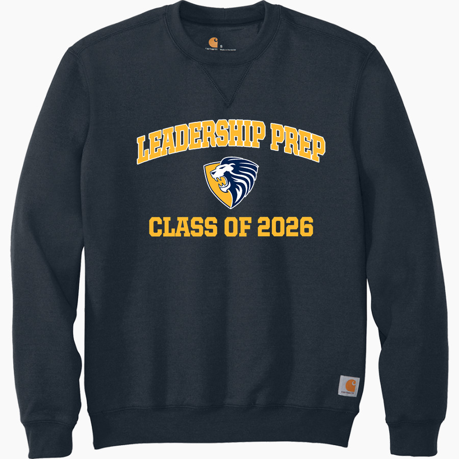 Leadership Prep Lions <span class="pdp-name-mascot">Leadership Prep School Lions</span> Carhartt Men's Midweight Crewneck Sweatshirt