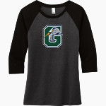 Gunston Herons District Women's Perfect Tri 3/4-Sleeve Raglan Front Thumbnail