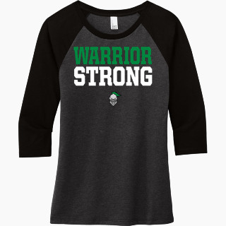 District Women's Perfect Tri 3/4-Sleeve Raglan