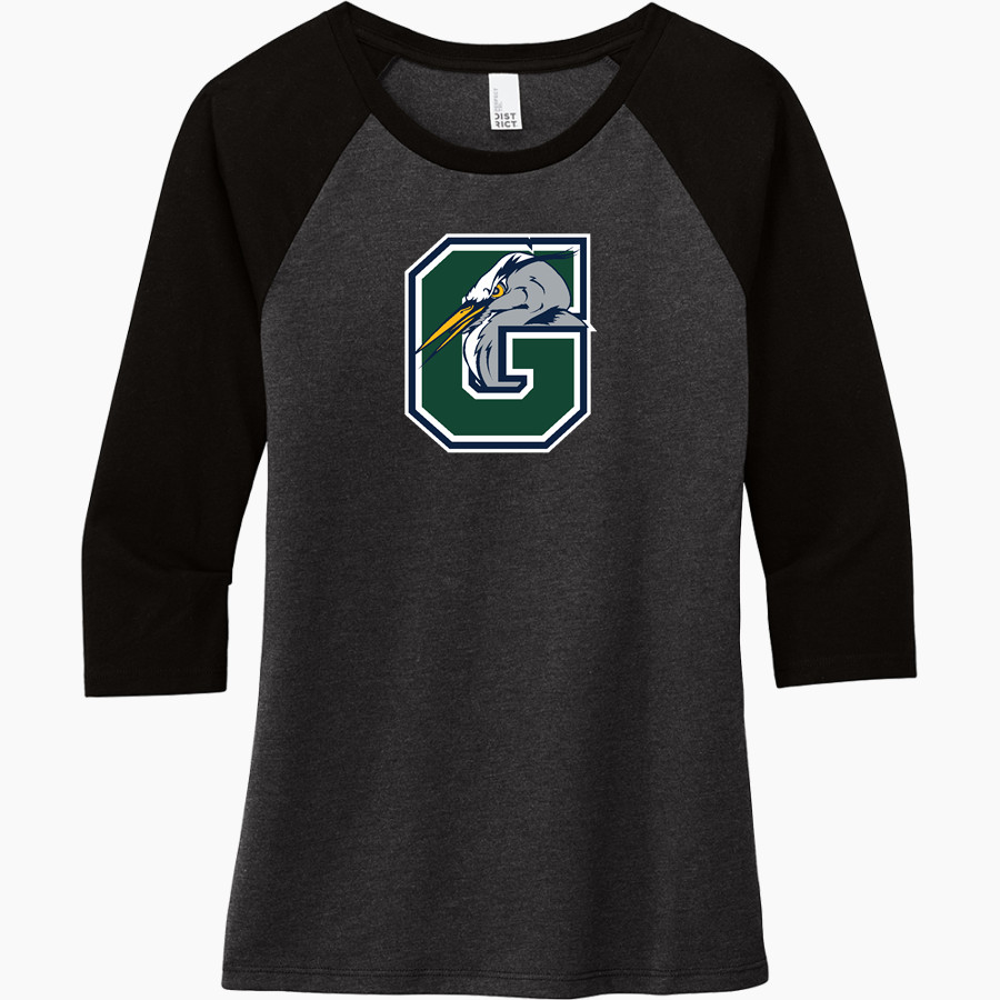 Gunston Herons District Women's Perfect Tri 3/4-Sleeve Raglan