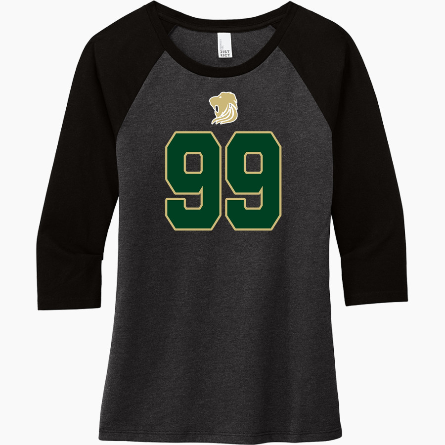 Immaculata La Salle Royal Lions <span class="pdp-name-mascot">Immaculata La Salle Royal Lions</span> District Women's Perfect Tri 3/4-Sleeve Raglan