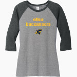 East Tennessee State University Buccaneers <span class="pdp-name-mascot">ETSU Buccaneers</span> District Women's Perfect Tri 3/4-Sleeve Raglan Front Thumbnail