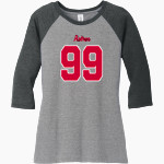 PINKERTON ACADEMY ASTROS District Women's Perfect Tri 3/4-Sleeve Raglan Front Thumbnail