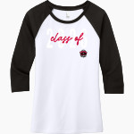 Olympic College Official Store of the Rangers <span class="pdp-name-mascot">Olympic College Rangers</span> District Women's Perfect Tri 3/4-Sleeve Raglan Front Thumbnail