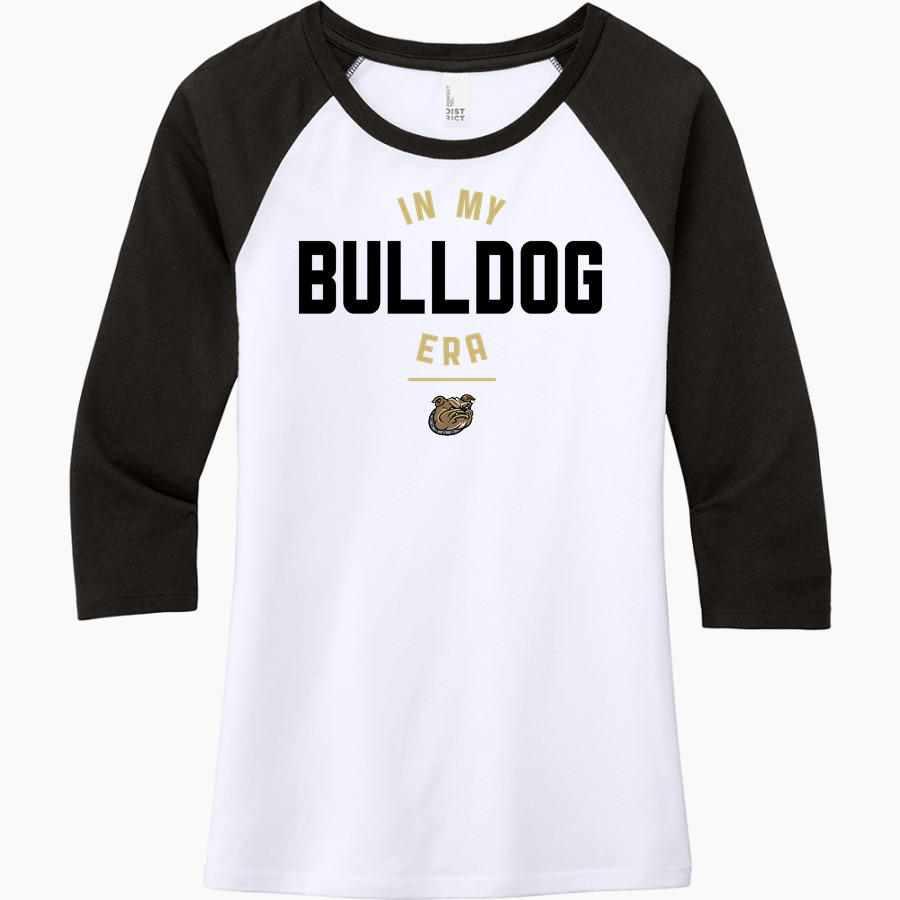 Bryant Bulldogs <span class="pdp-name-mascot">Bryant Bulldogs</span> District Women's Perfect Tri 3/4-Sleeve Raglan