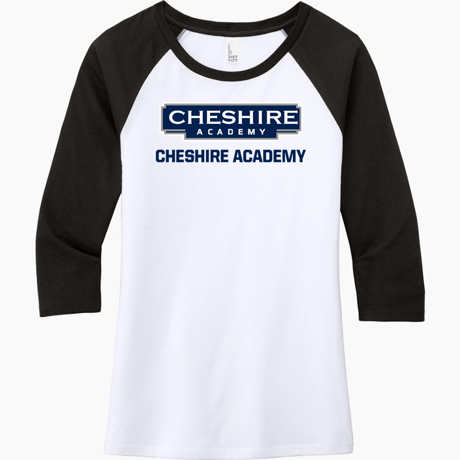 Official Online Store District Women's Perfect Tri 3/4-Sleeve Raglan