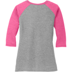 De Anza Mountain Lions <span class="pdp-name-mascot">De Anza Lions</span> District Women's Perfect Tri 3/4-Sleeve Raglan Back Thumbnail