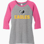 Hudson's Bay Eagles District Women's Perfect Tri 3/4-Sleeve Raglan Front Thumbnail