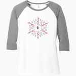 SOUTHGATE ANDERSON HIGH SCHOOL TITANS District Women's Perfect Tri 3/4-Sleeve Raglan Front Thumbnail